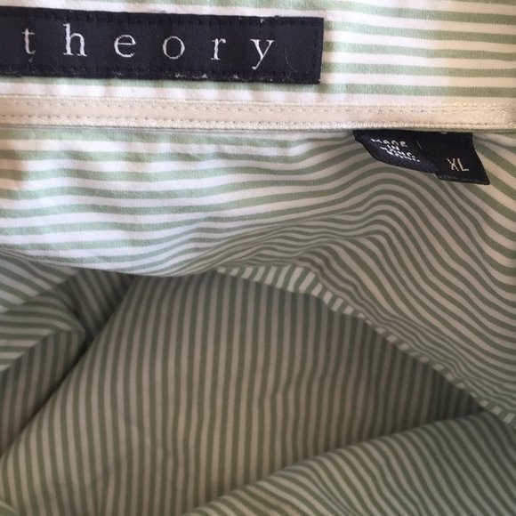 XL Theory Button Up Blouse - Picture 4 of 4